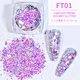 iridescent glitter